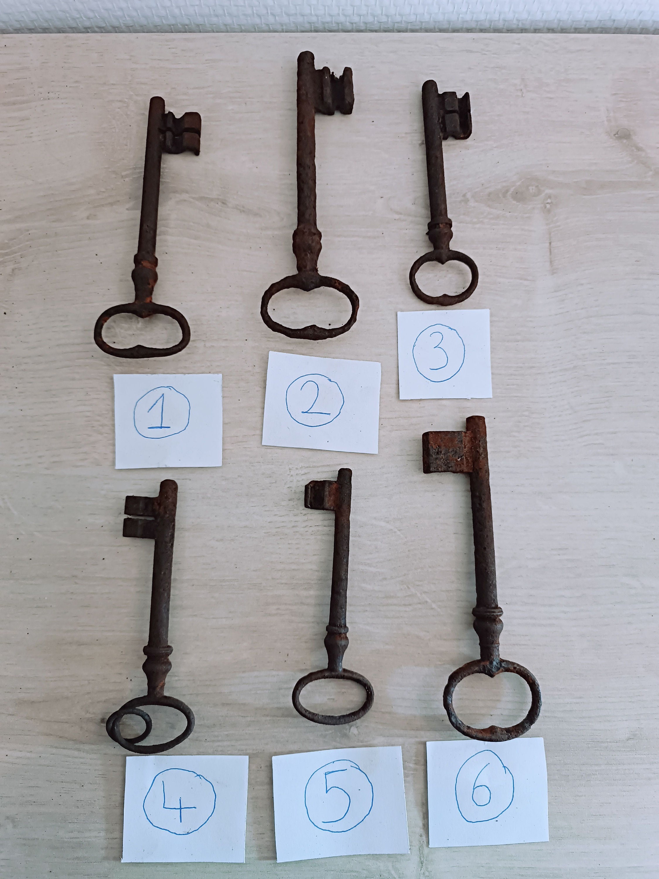 Alte Schlüssel, Bartschlüssel, Deko,13,5cm,groß