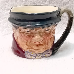 Royal Doulton Tony Weller Character Miniature Toby jug