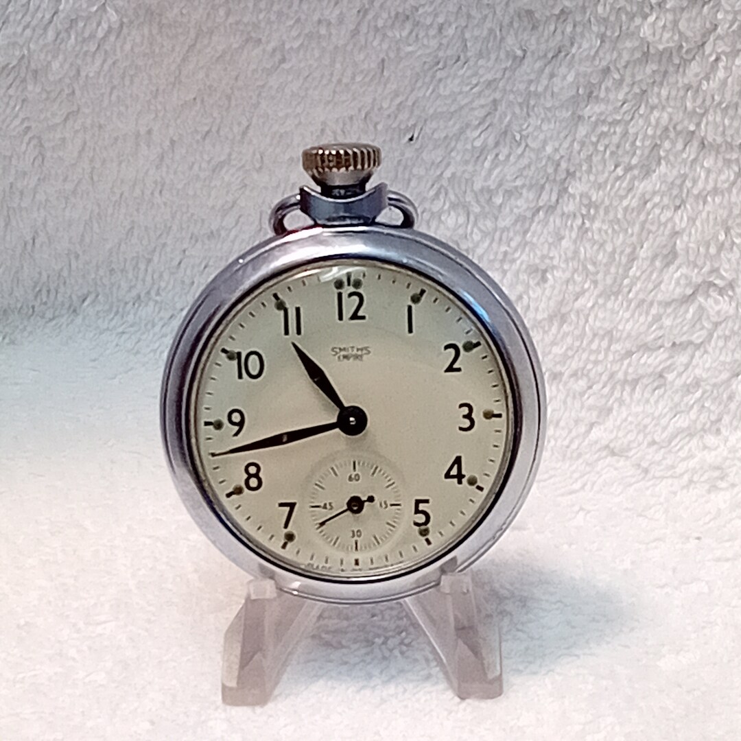 1956 Smiths Empire Pocket Watch Working Etsy
