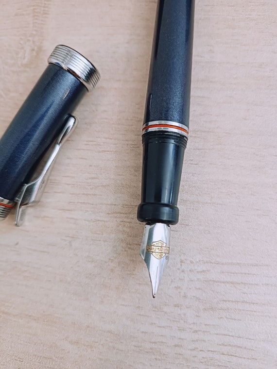 Harley Davidson Fountain Pen Boxed Mint Condition - Etsy Harley Davidson Fountain Pen Boxed Mint Condition - Etsy