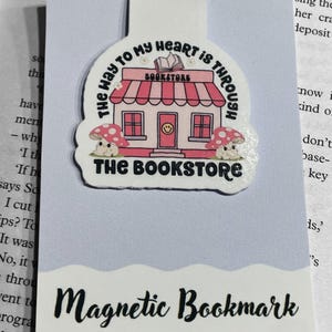 cute bookstore Bookmark, perfect Bookworm Gift