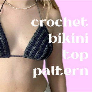Crochet Bikini Top Pattern
