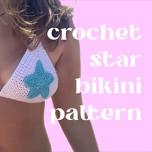 Crochet Star Bikini Top Pattern