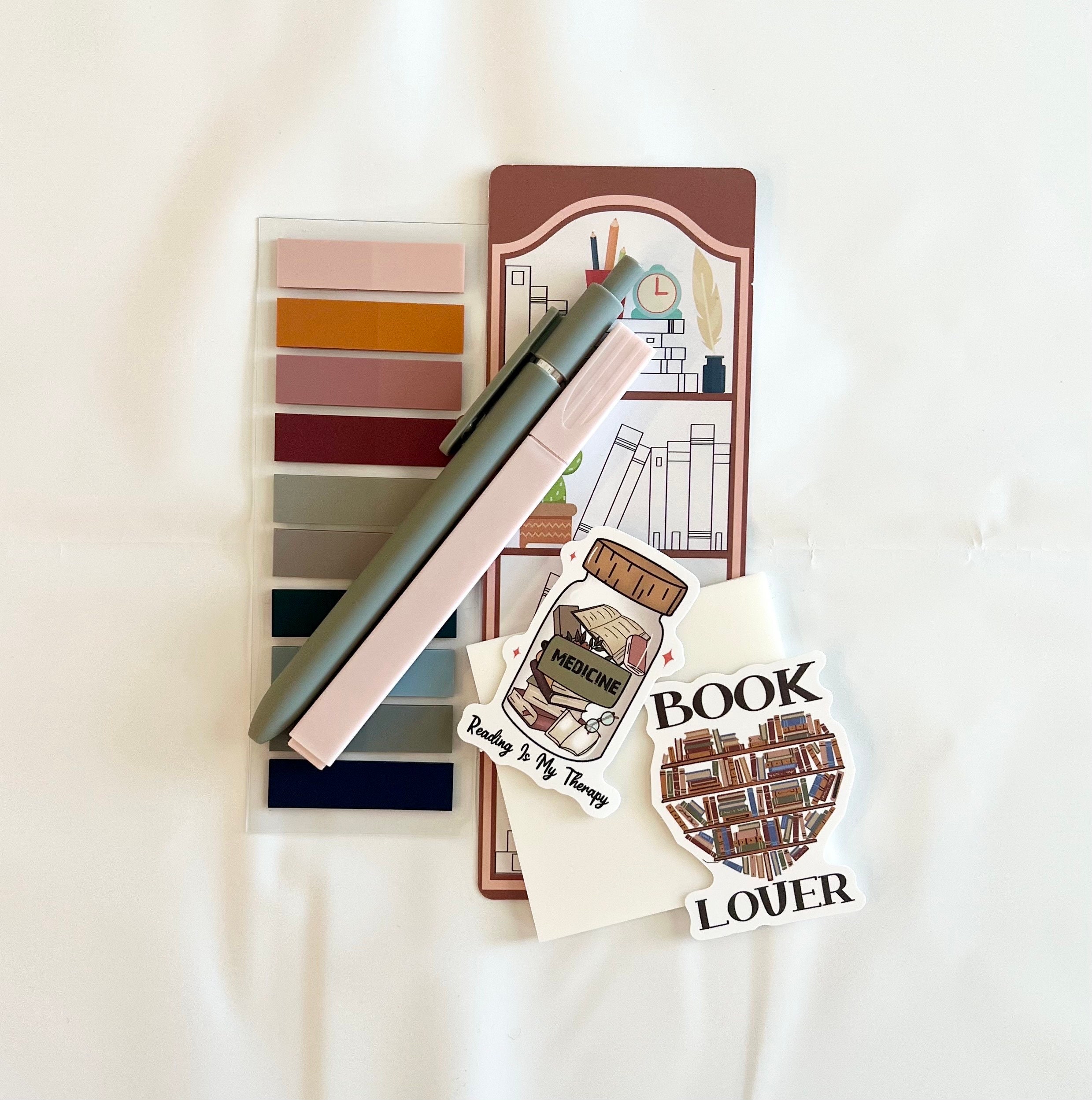 Annotating Kit, Bookish supplies, Book Annotation Kit, Book Journaling,  Book Lovers