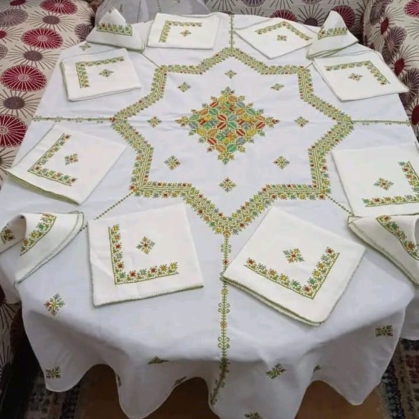 Moroccan Embroidery Etsy