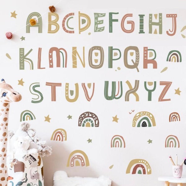 Boho Wall Decal Etsy