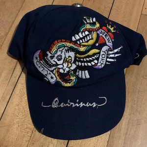 00s archive “Ed Hardy” logo cap grunge Vintage ed hardy cap