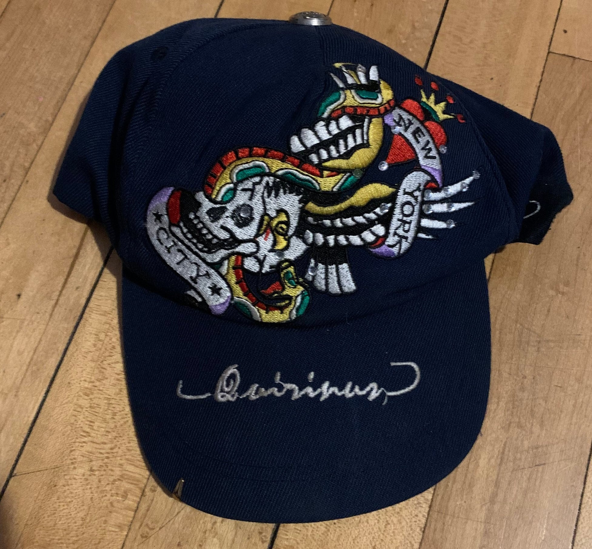 00s archive “Ed Hardy” logo cap grunge il_fullxfull.5853144242_l47a.jpg