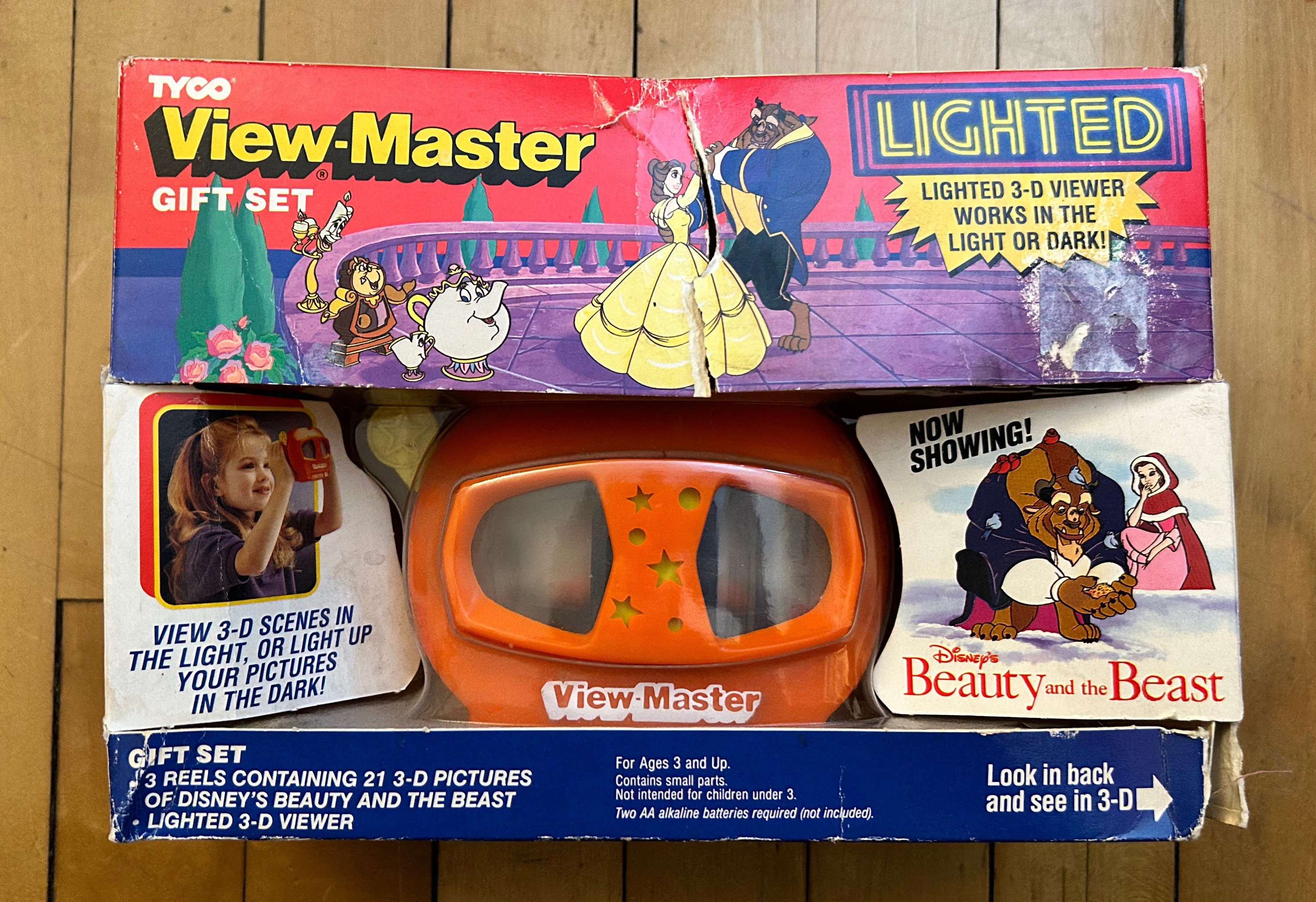 ViewMaster Disney's Aladdin - 3 Reels on Card - NEW by 3Dstereo ViewMaster