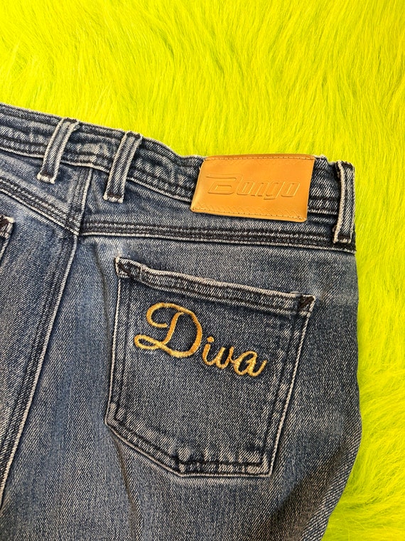 Y2K Vintage “Diva” Bongo Jeans high rise straight 