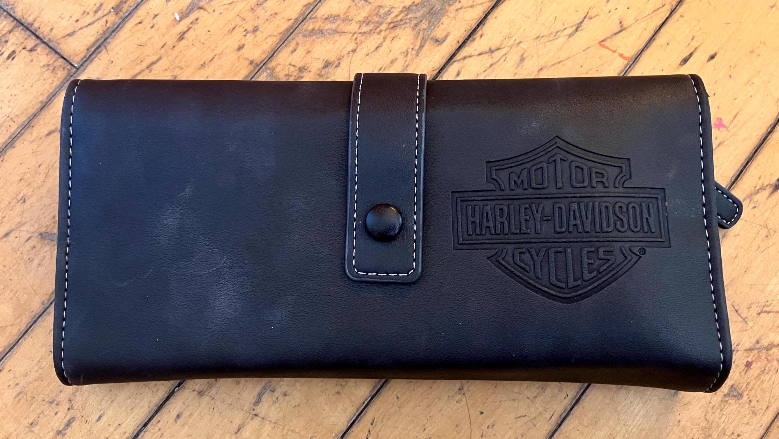 Vintage Harley Davidson Biker Wallet - Etsy Vintage Harley Davidson Biker Wallet - Etsy