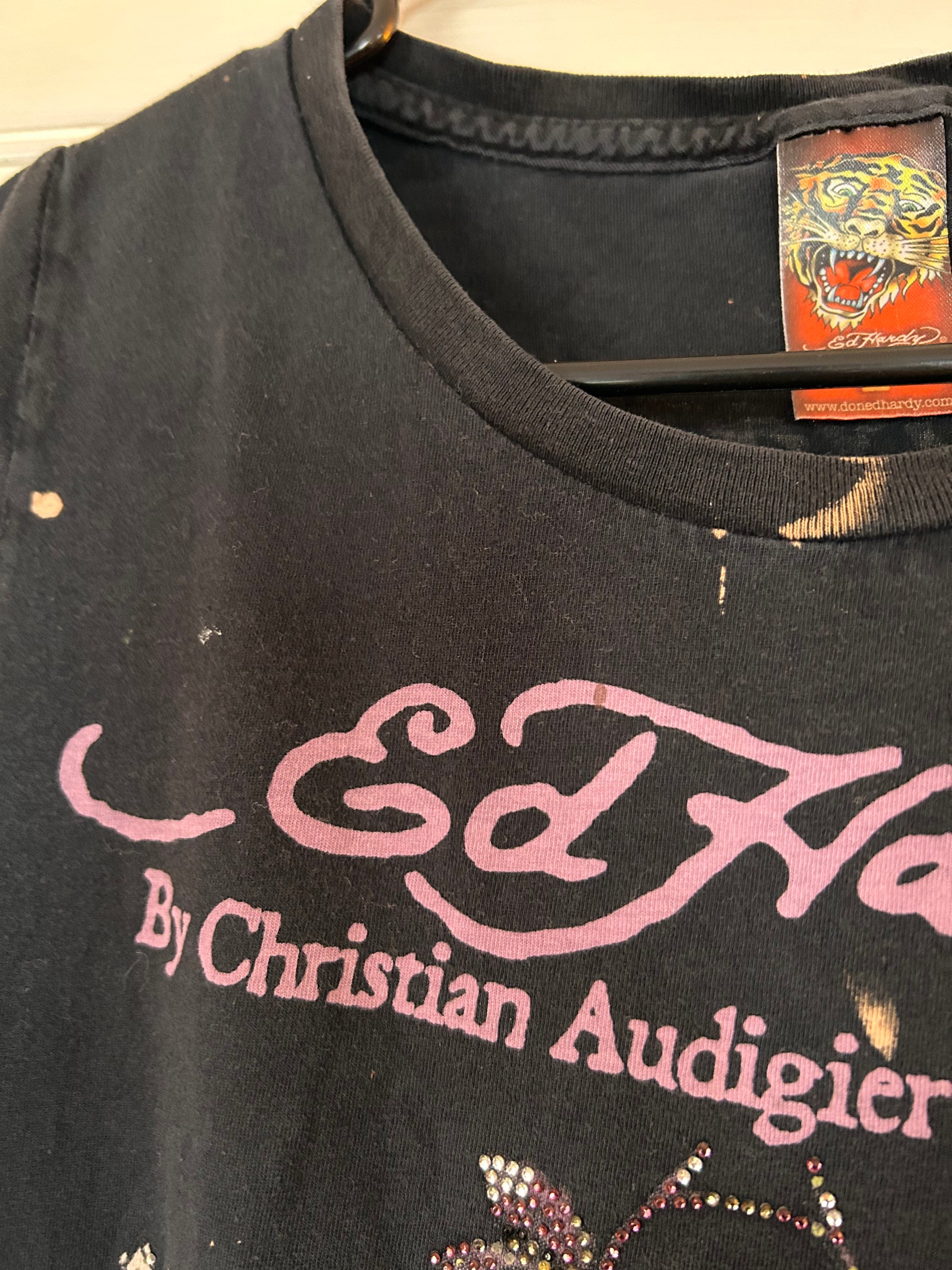 Preços baixos em Suéter Masculino Christian Audigier