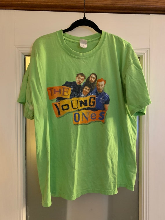 The Young Ones green 1990s Vintage T Shirt