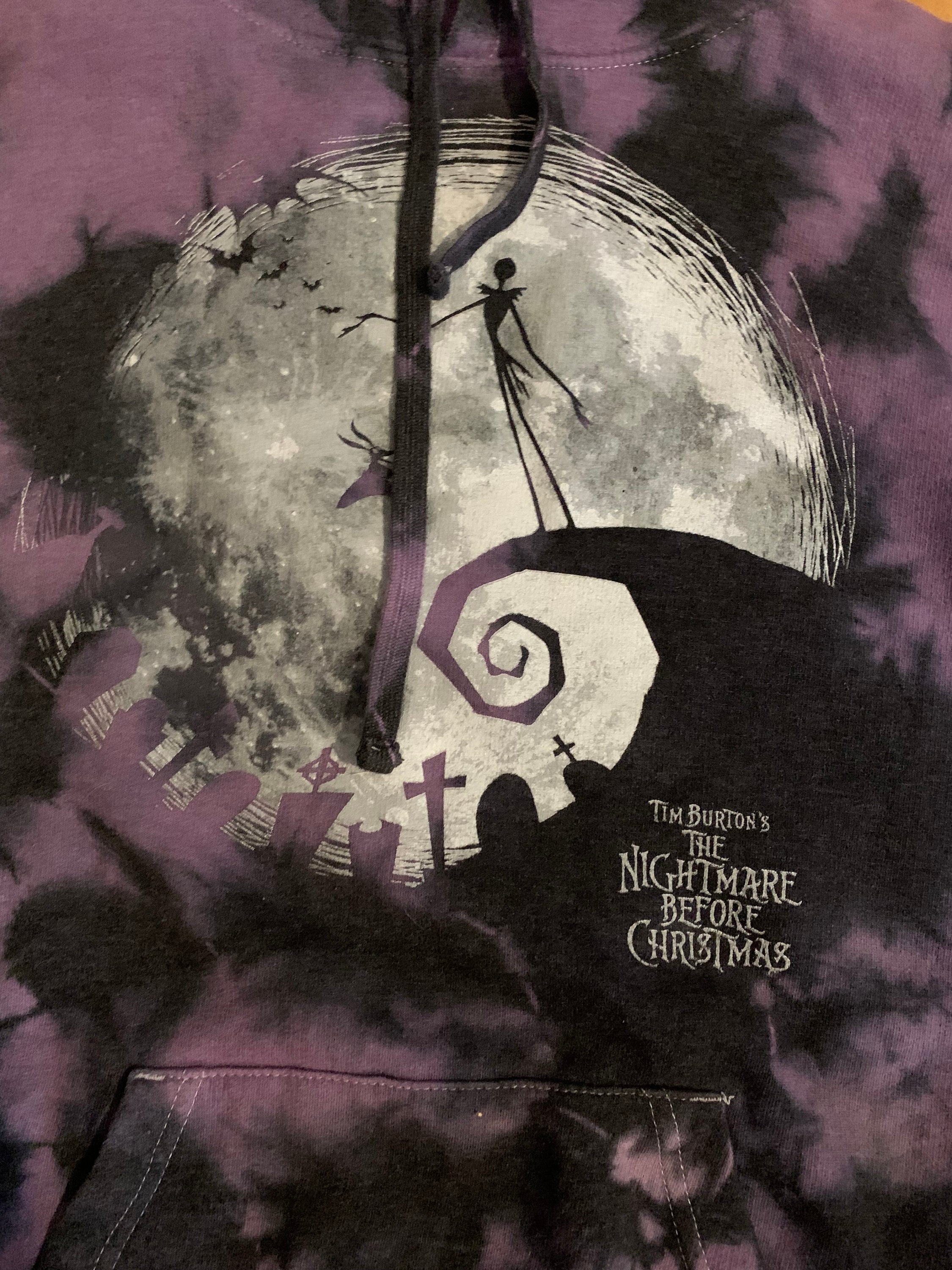 Nightmare Before Christmas Size Small Pullover Hoodie Tim