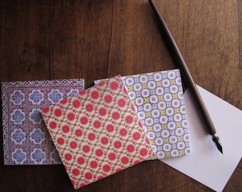 Notepads, origami blocks
