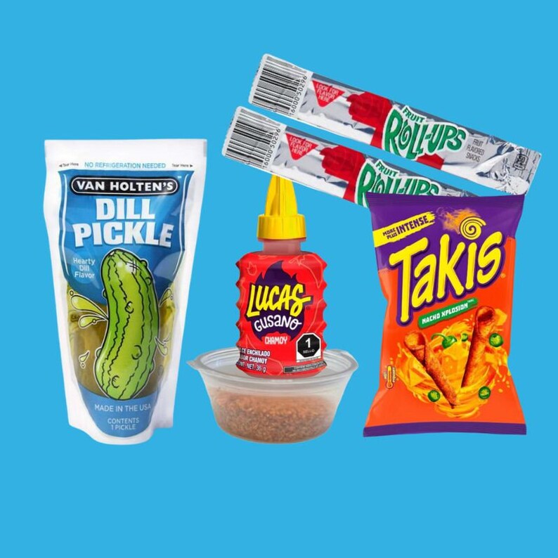 Taki's Nacho Xplosion Chamoy Pickle Kit Etsy Australia