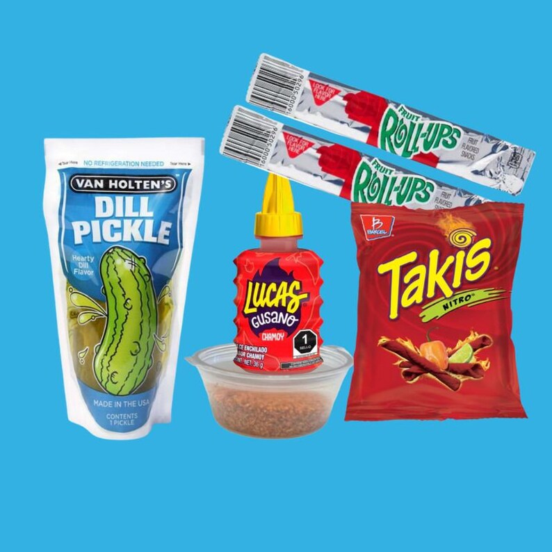 Taki's Nitro Heat Chamoy Pickle Kit Etsy Canada