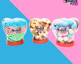 3 Sweet Heart Jars