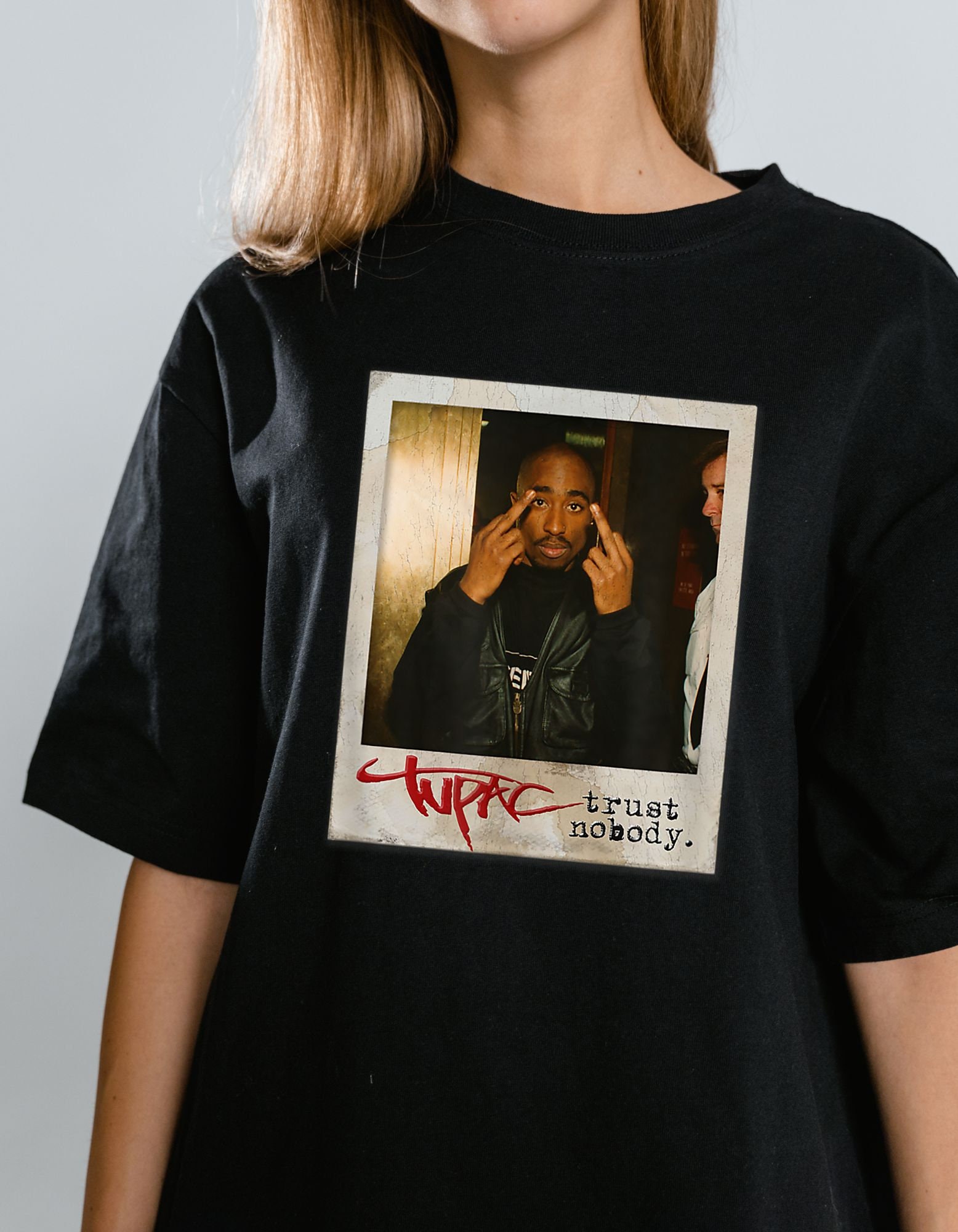 Tupac trust nobody hoodie cheap