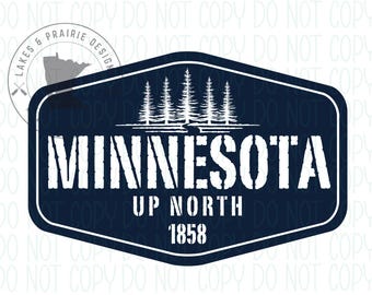 Minnesota Grunge PNG *Digital Download*