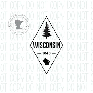 Wisconsin Diamond PNG *Digital Download*