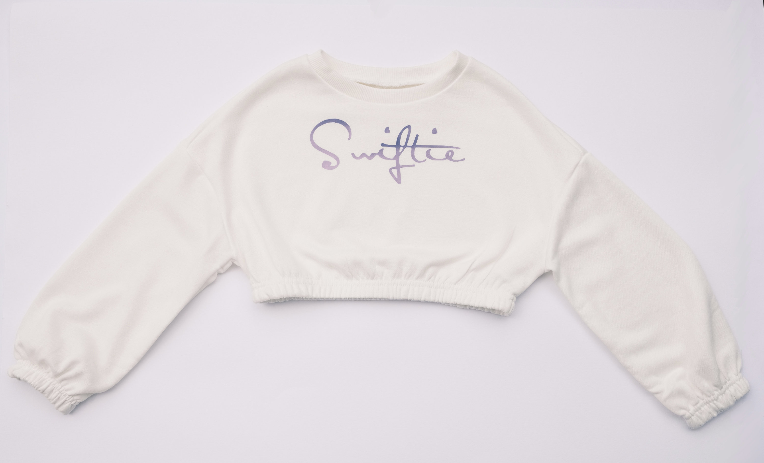 White cropped cheap jumpers