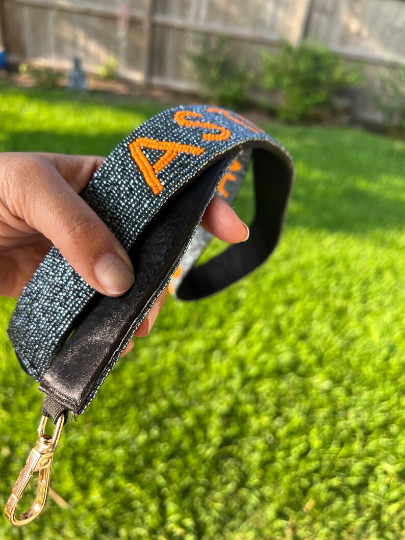 Houston Astros Beaded Purse Strap LET GO ASTRSO - Etsy