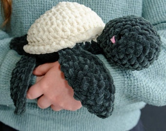 Crochet Sea Turtle Amigurumi Plushies