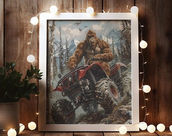 絵画 BIGFOOT 絵画 BIGFOOT Bigfoot Painting -