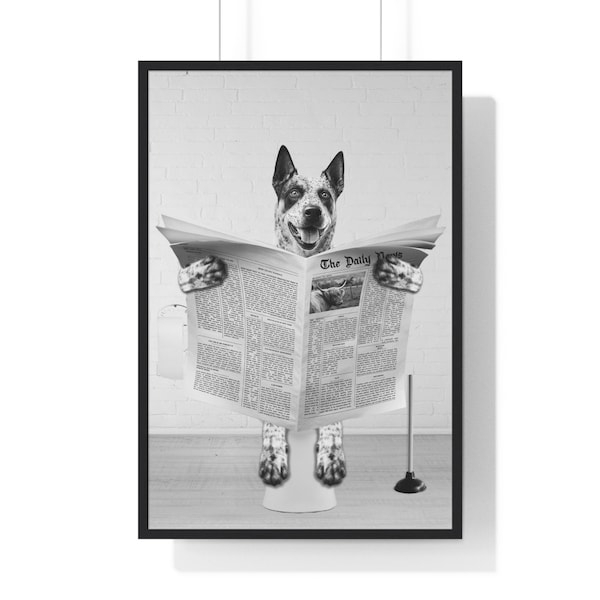 Cattle Dog Art Etsy