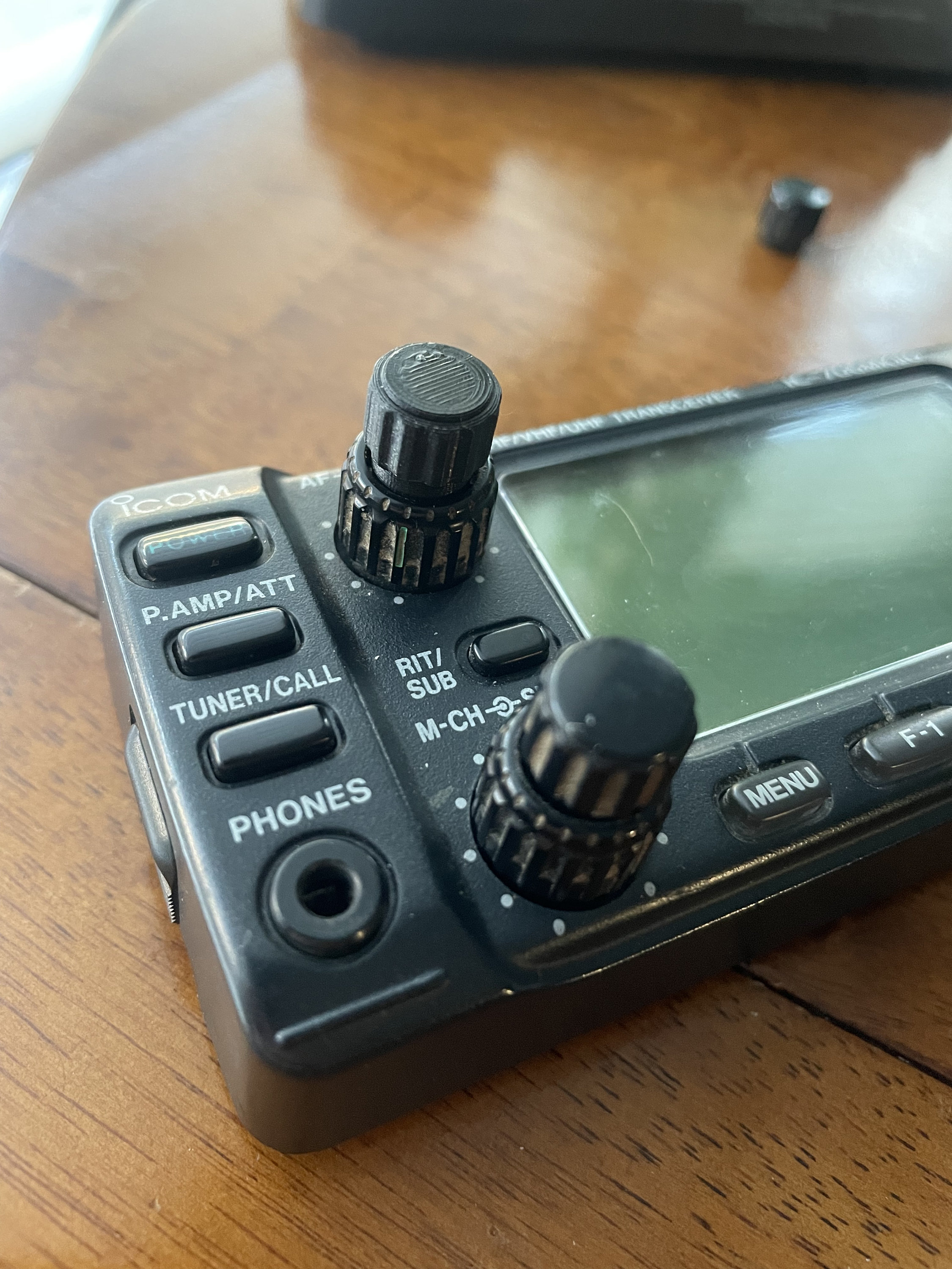 Icom 706MKIIG Volume / M-CH Knob 3D Printed Replacement - Etsy Icom 706MKIIG Volume / M-CH Knob 3D Printed Replacement - Etsy
