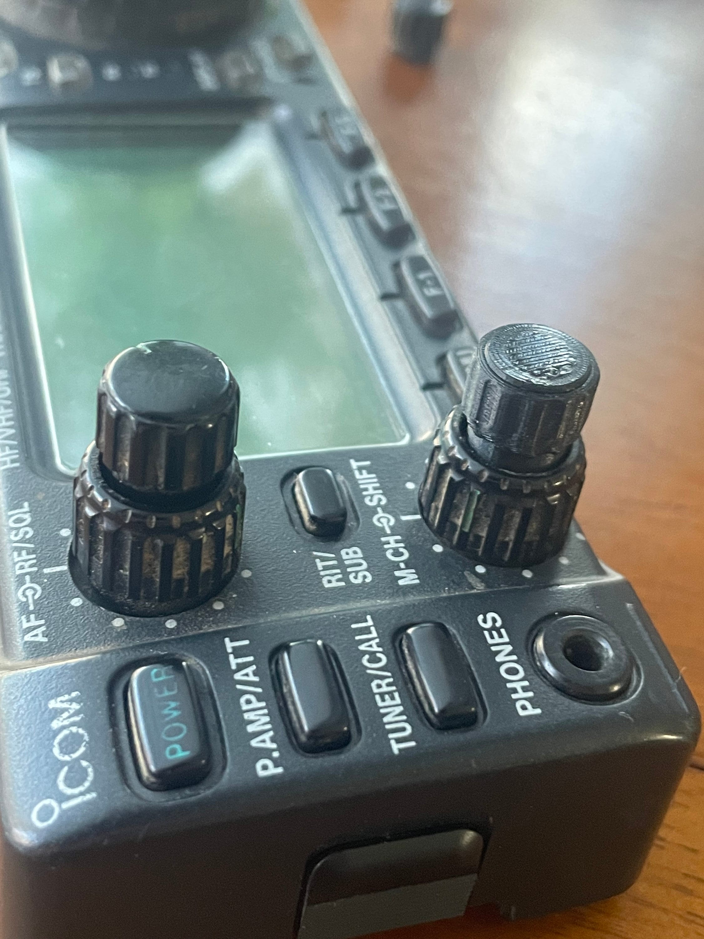 Icom 706MKIIG Volume / M-CH Knob 3D Printed Replacement - Etsy Icom 706MKIIG Volume / M-CH Knob 3D Printed Replacement - Etsy
