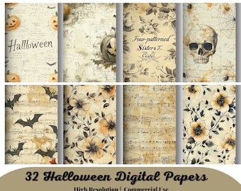 ハロウィン スーパーシンプル 6、ジャンク ジャーナル キット