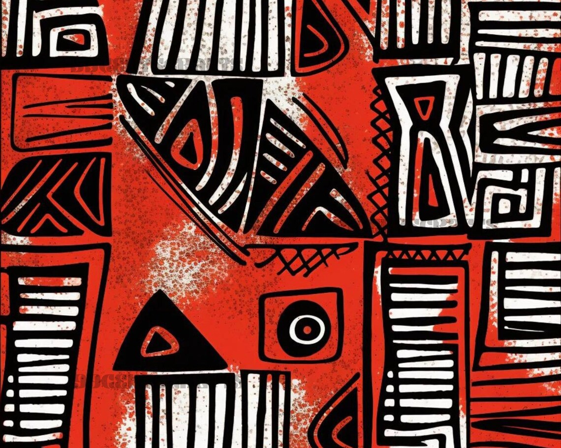 Mud Repeat Pattern 22 AFRICAN MUD CLOTH, African Mud Cloth Seamless Repeat Pattern ...