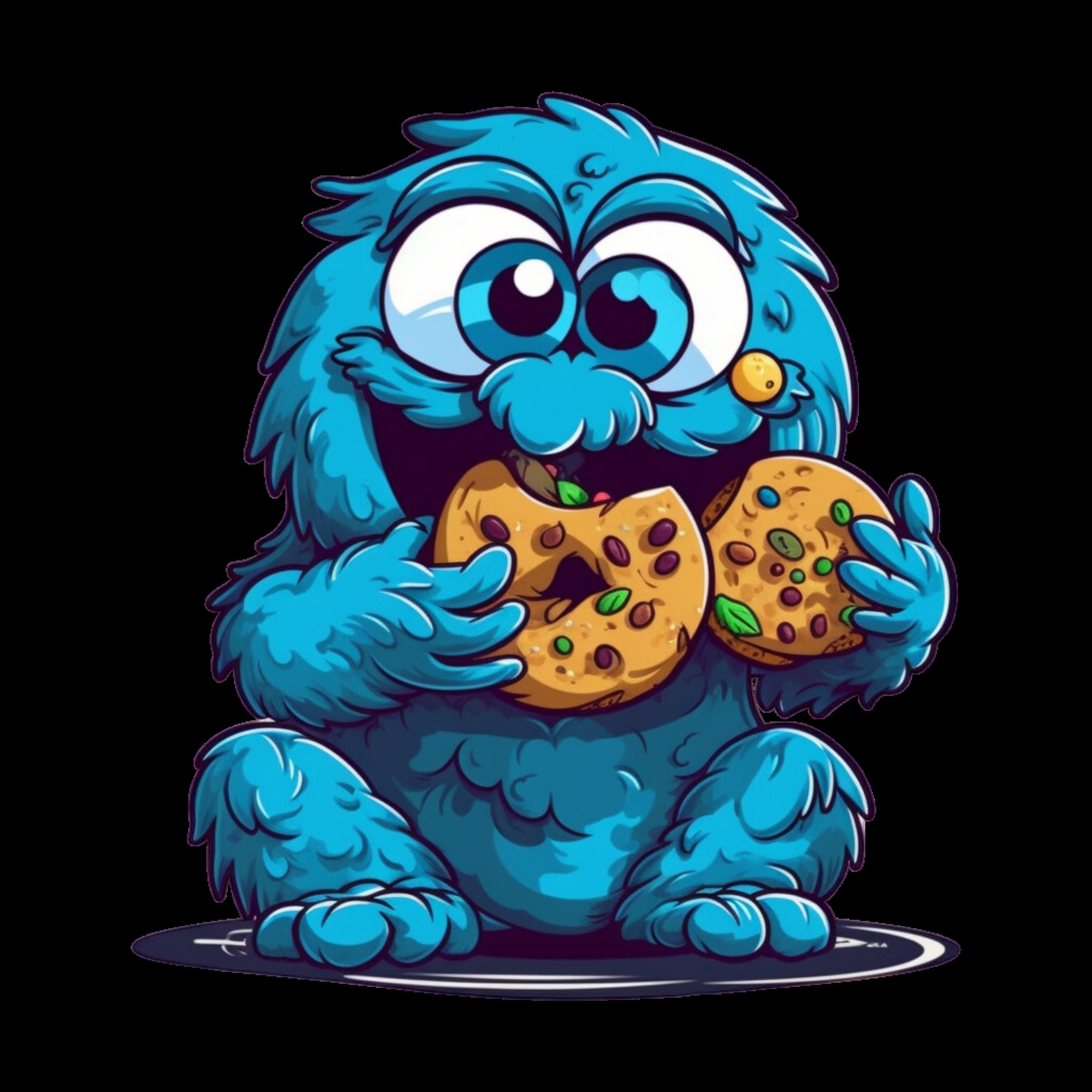 85 Designs Krümel Monster Clipart Bilder png Digital Download - Etsy.de