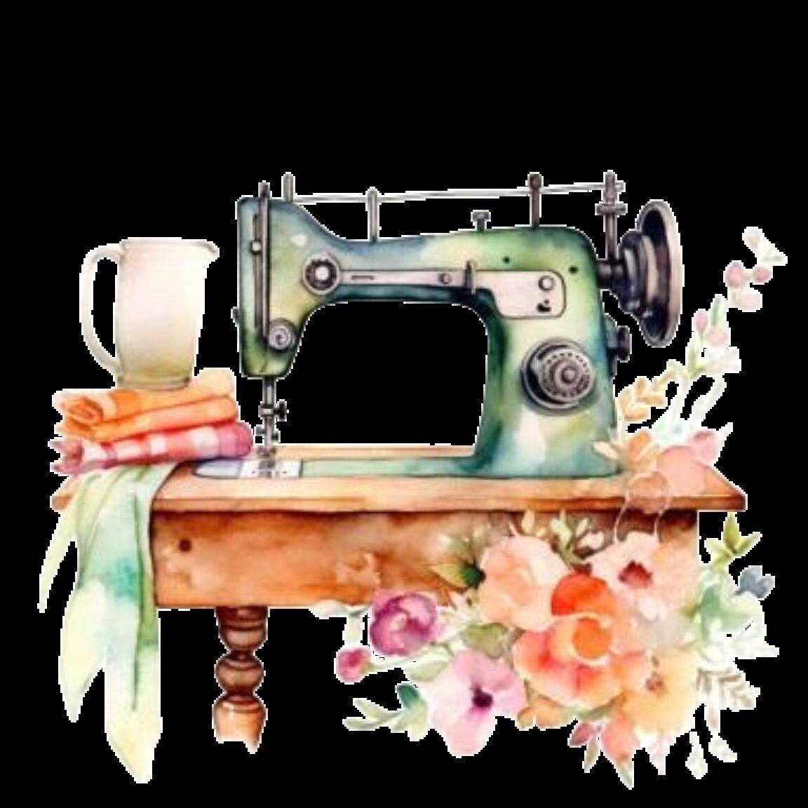 38 Watercolor Sewing Clipart Graphicinstant Download - Etsy