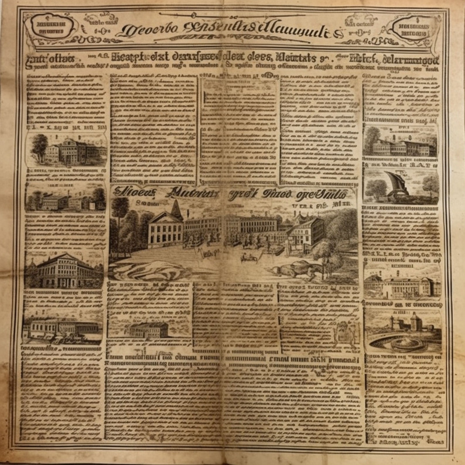 Junk Journal Printable Vintage Newspaper Vintage Paper Journal Etsy