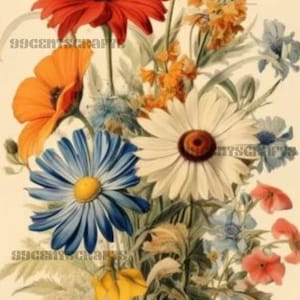 25 BERGBLOMMOR Utskrivbara Digitala Nedladdningar Utskrivbara Berg Blommor Blommor Botaniska Digikit Paper Outpost Shop PaperOutpost bild 3