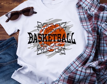 Basketball Mom, Basketball Mama SVG, Basketball, Gift for Basketball Mom, SVG, PNG Files, Basketball Gifts, Basketball Mom Shirt Sublimation