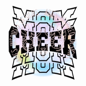 Cheer Mom, Cheer Mom Shirt, Cheer Mom Gift, Cheerleader Mom, Cute Cheer Shirt, Sublimatie, PNG, Bestand, Cheer Mom T Shirt Sweatshirt Design