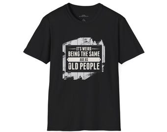 Camiseta "No me siento viejo" / Cita divertida sobre el envejecimiento, humor para personas mayores