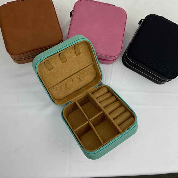 Leatherette Jewelry Box - Laserable Blanks, vinyl crafting blanks, UV printing, CO2, Fiber, Vinyl, engraving