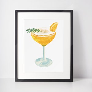 Cocktail Art, Bar Cart Art, Digital Download