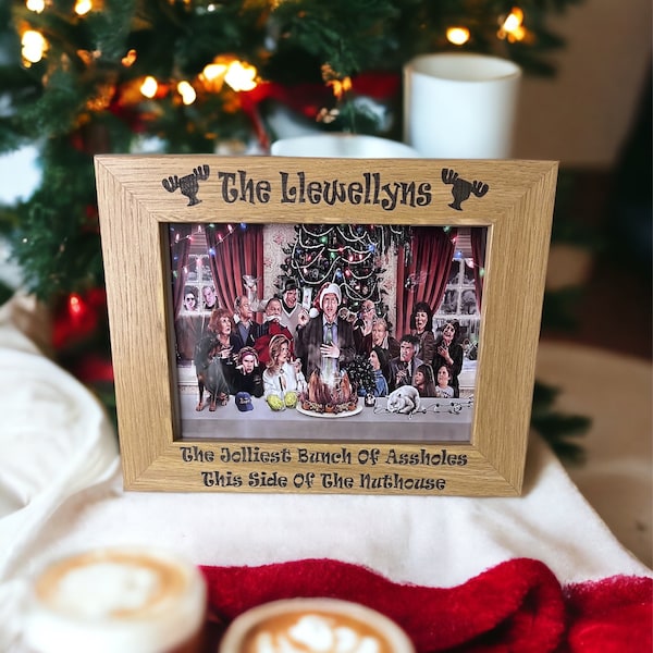 Jolliest Assholes personalised photo frame