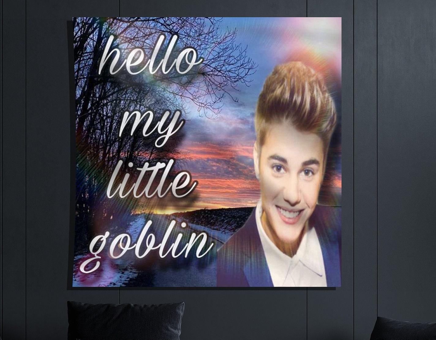 Justin Bieber Tapestry Etsy Sweden