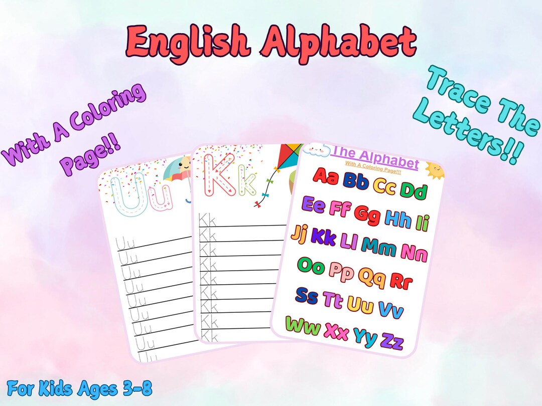 Alphabet Letter Tracing Worksheets | ABC Handwriting Practice ...