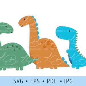Cute Dinosaur Birthday SVG First Birthday Dinosaur Cute Bundle Dinosaur Printable Dinosaur Graphic Dinosaur Decor Party Bundle