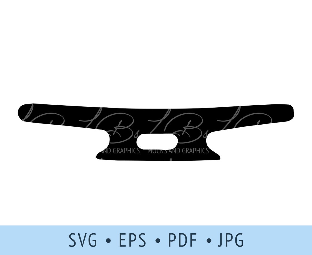 Nautical Cleat SVG Nautical Cleat Clip Art - Etsy
