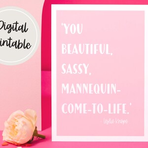 Leslie Knope Lustige Kompliment Parks und Rec Galentines Tageskarte, Galentines Karte, Galentines Party, Galentines Printable, Galentines Geschenk