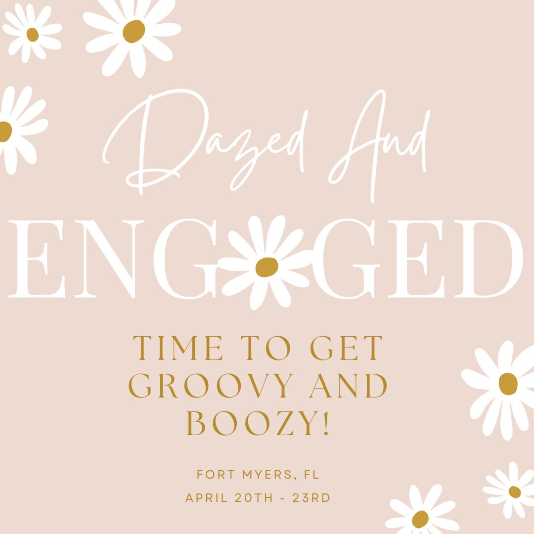 Dazed & Engaged Template - Etsy